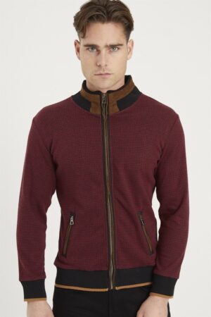 1021 DEWBERRY MEN'S SWEATSHIRT-BURGUNDY
