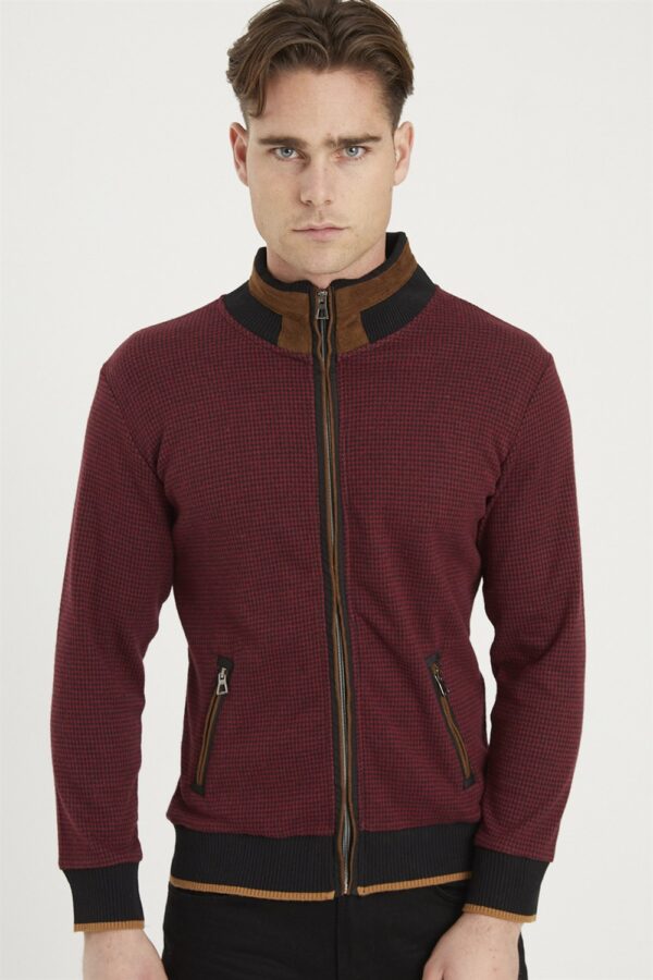 1021 DEWBERRY MEN'S SWEATSHIRT-BURGUNDY
