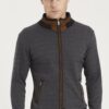 1021 DEWBERRY MEN'S SWEATSHIRT-DIAGONAL ANTHRACITE