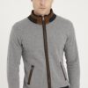 1021 DEWBERRY MEN'S SWEATSHIRT-DIAGONAL BLACK