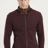 1021 DEWBERRY MEN'S SWEATSHIRT-DOTTED BURGUNDY