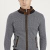 1021 DEWBERRY MEN'S SWEATSHIRT-FISHING WHEEL LACQUER BLUE