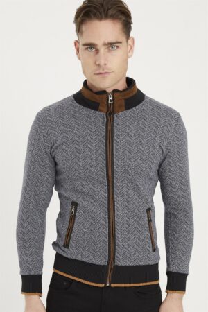 1021 DEWBERRY MEN'S SWEATSHIRT-FISHING WHEEL LACQUER BLUE