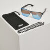 103 BLK/Blue chain sunglasses