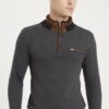 1039 DEWBERRY MEN'S SWEATSHIRT-ANTHRACITE
