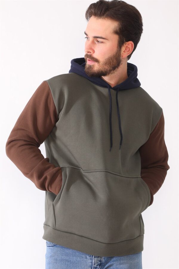 1040 DEWBERRY MEN'S SWEATSHIRT-KHAKI