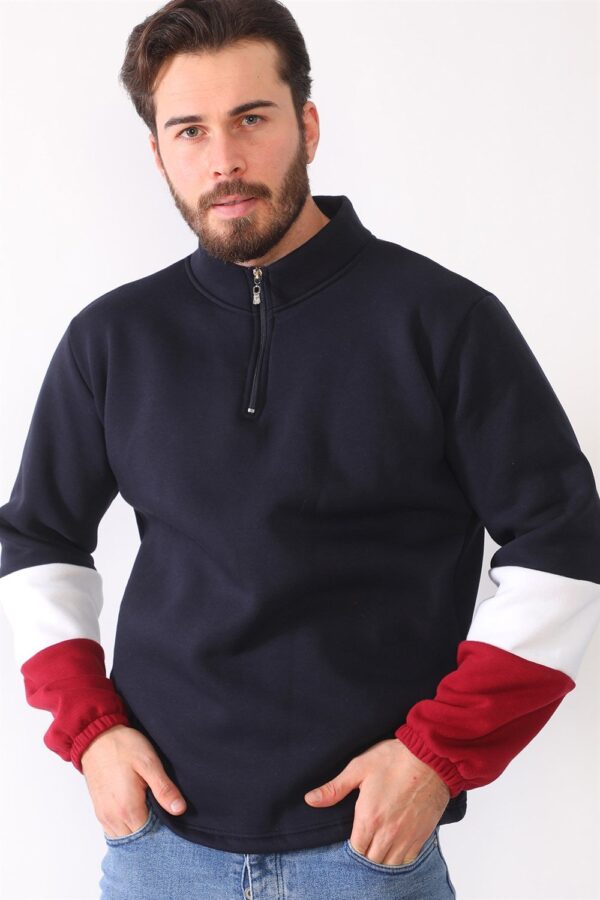 1041 DEWBERRY MEN'S SWEATSHIRT-NAVY BLUE