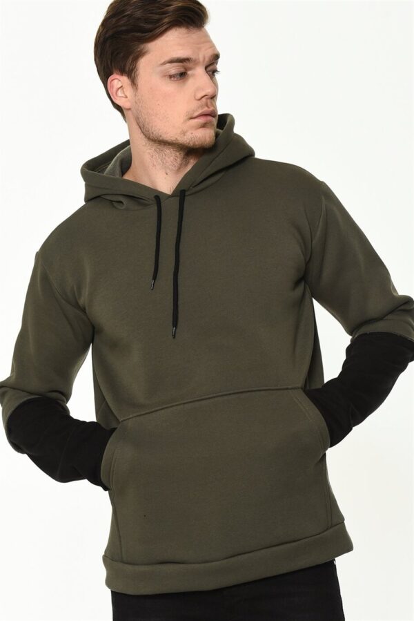 1042 DEWBERRY MEN'S SWEATSHIRT-KHAKI