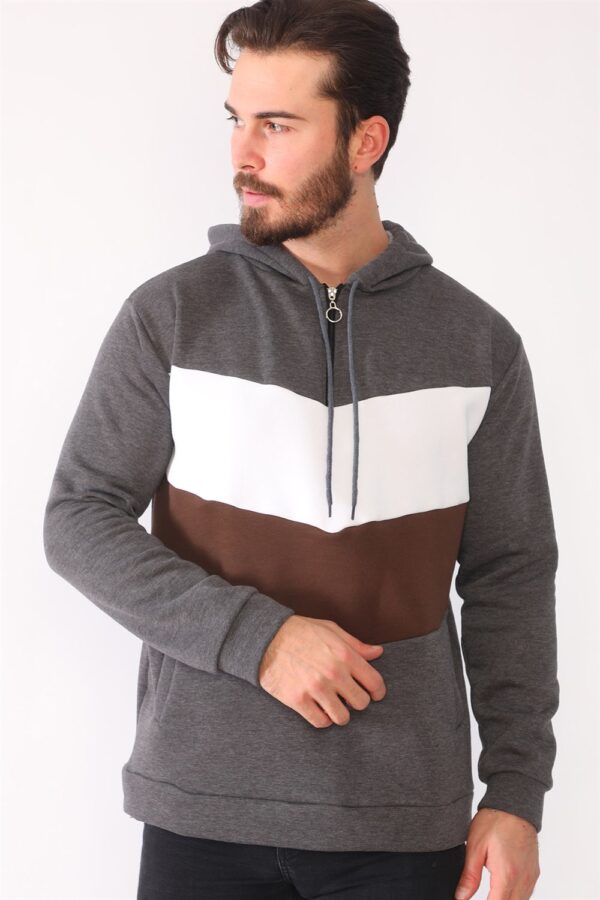 1044 DEWBERRY MEN'S SWEATSHIRT-ANTHRACITE