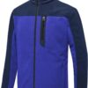 10914 Dewberry Zippered Mens Fleece Jacket-BLUE