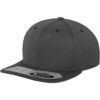 110 Fitted Snapback dark grey