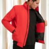 18137 Dewberry Slim Fit Mens Coat-RED