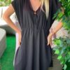 22202 Dewberry Women Pareo-BLACK