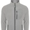 24601 Dewberry 5 Pocket Outdoor Full Zipper Fleece Jacket-LIGHT GREY
