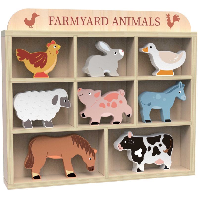 2Kids Toys Farmyard Animals játékkészlet 3y+ 8 db-Ár