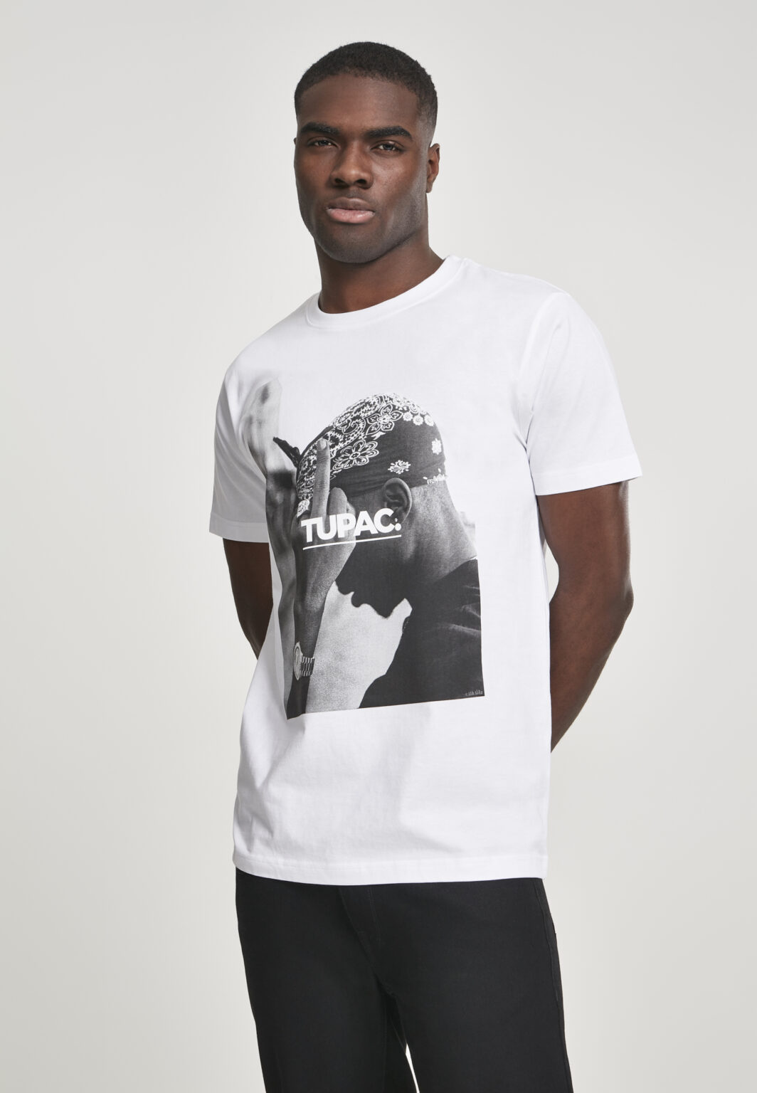 2Pac F*ck The World Tee white