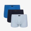 3-PACK Men's boxer shorts ATLANTIC blue/navy/gray
