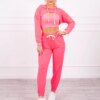 3-piece cotton set розовый неон