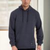 34605 Dewberry Kangaroo Pocket Hoody Mens Sweatshirt-ANTHRACITE