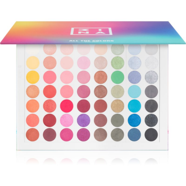 3INA All The Colors szemhéjfesték paletta 58 g-Ár