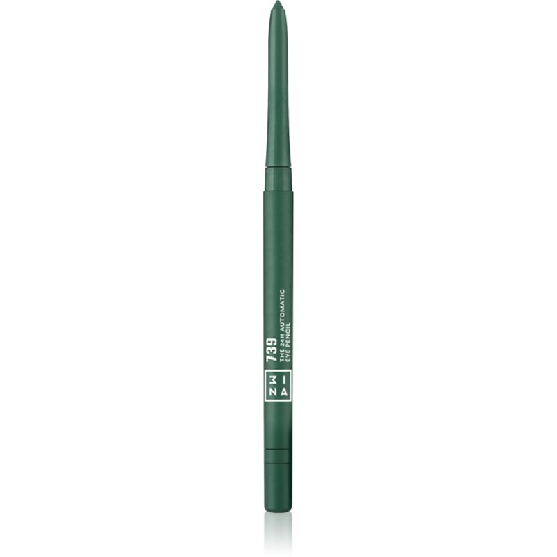 3INA The 24H Automatic Eye Pencil tartós szemceruza árnyalat 739 - Green 0
