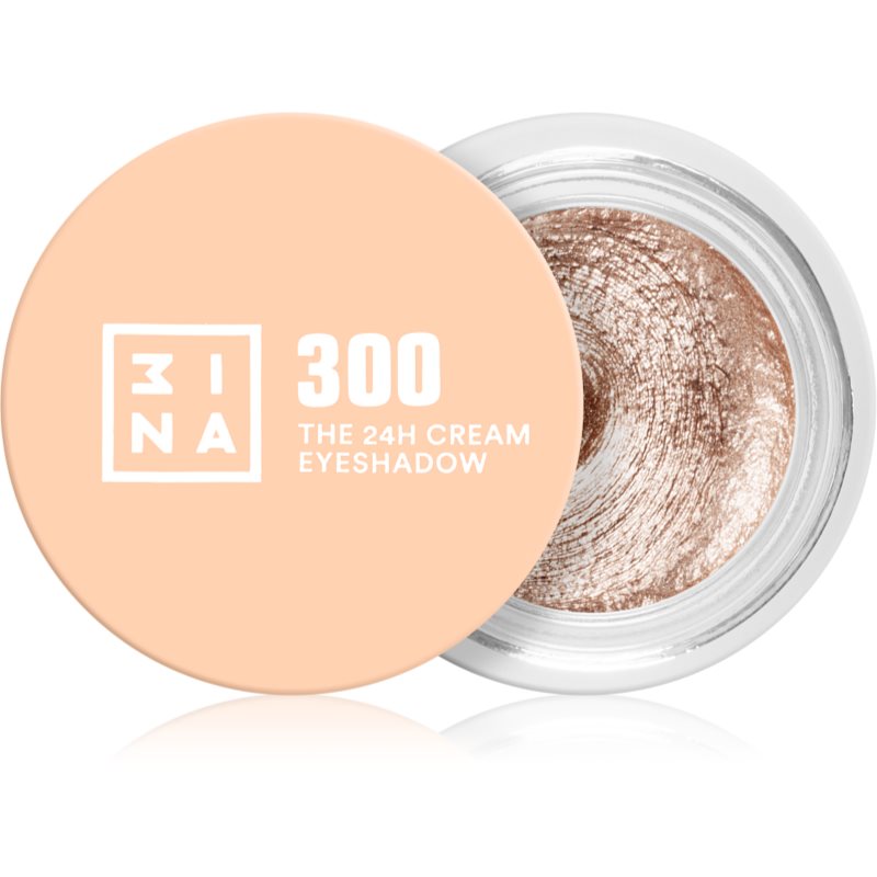 3INA The 24H Cream Eyeshadow krémes szemhéjfestékek árnyalat 300 Pink nude 3 ml-Ár