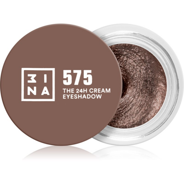 3INA The 24H Cream Eyeshadow krémes szemhéjfestékek árnyalat 575 Brown 3 ml-Ár