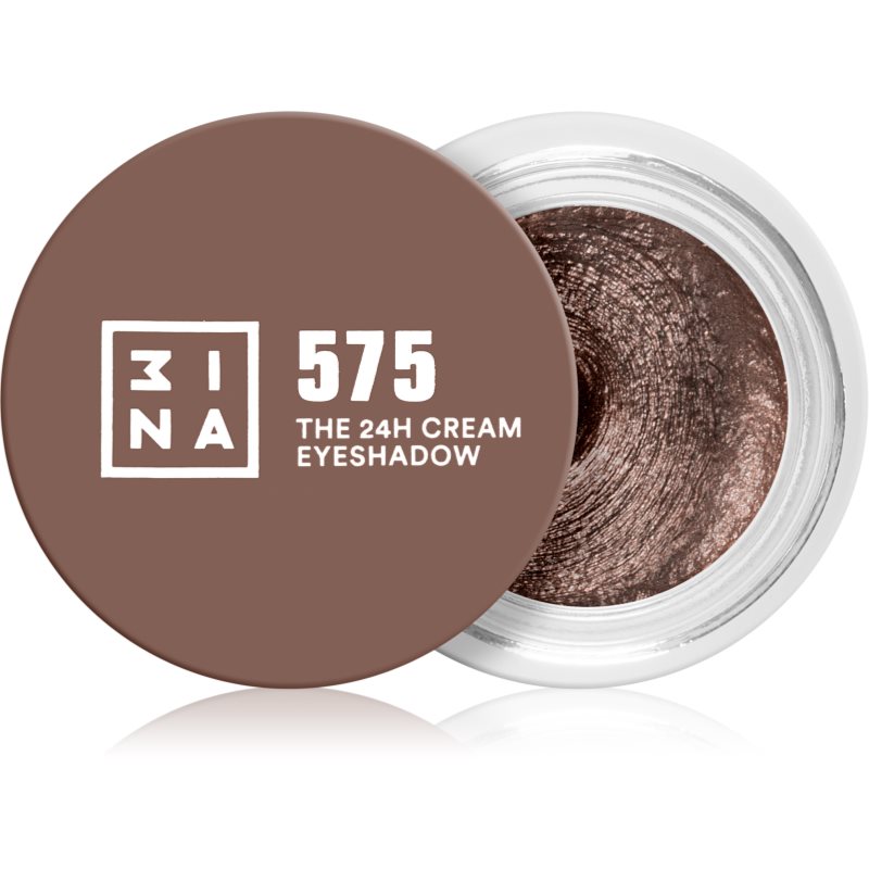 3INA The 24H Cream Eyeshadow krémes szemhéjfestékek árnyalat 575 Brown 3 ml-Ár