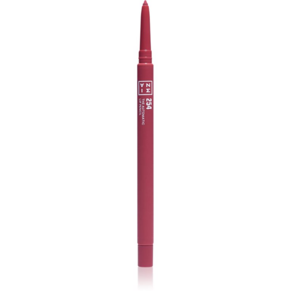3INA The Automatic Lip Pencil szájkontúrceruza árnyalat 254 - Red pink 0.35 g