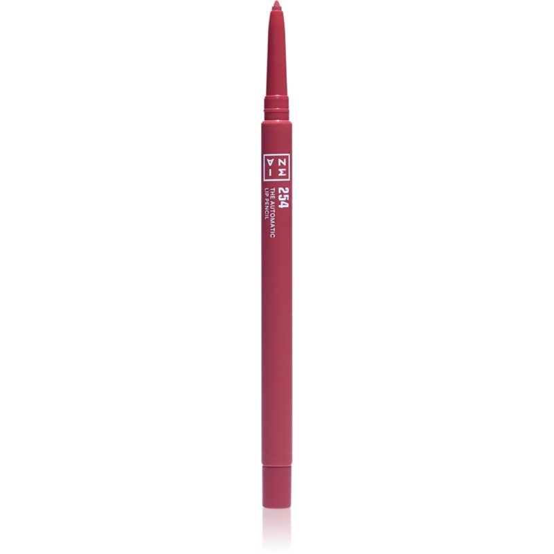 3INA The Automatic Lip Pencil szájkontúrceruza árnyalat 254 - Red pink 0.35 g
