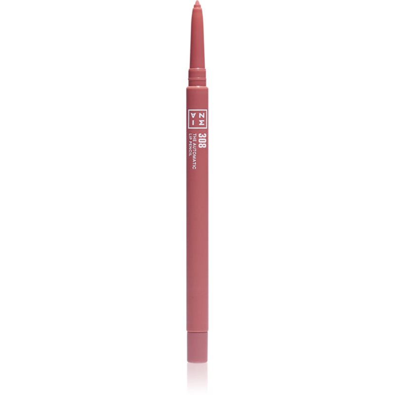 3INA The Automatic Lip Pencil szájkontúrceruza árnyalat 308 - Brownish pink 0.35 g