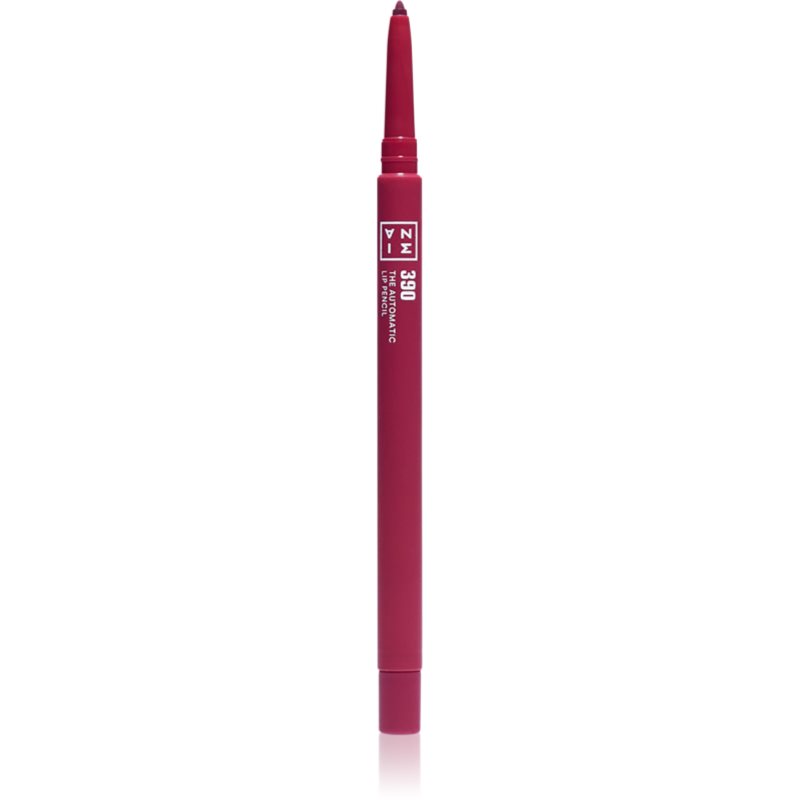 3INA The Automatic Lip Pencil szájkontúrceruza árnyalat 390 - Dark Plum 0.35 g