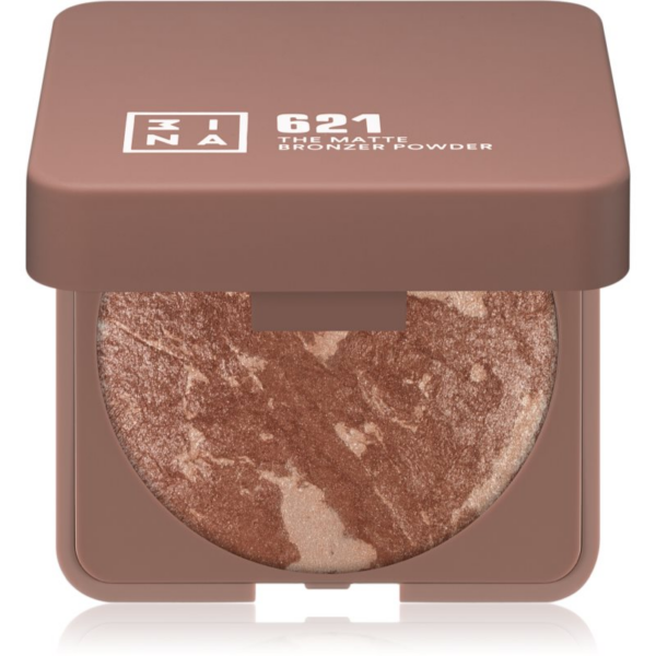3INA The Bronzer Powder kompakt bronz púder árnyalat 621 Glow Sand 7 g-Ár