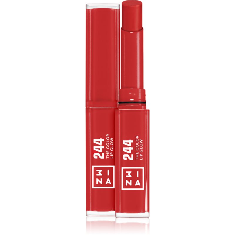 3INA The Color Lip Glow hidratáló rúzs fénnyel árnyalat 244 - Classic