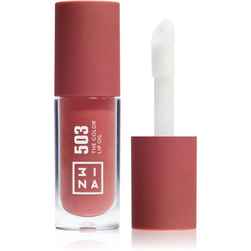3INA The Color Lip Oil hidratáló olaj az ajkakra árnyalat 503 - Medium nude pink