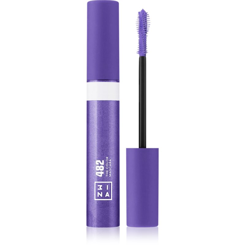 3INA The Color Mascara szempillaspirál árnyalat 482 - Purple 14 ml-Ár