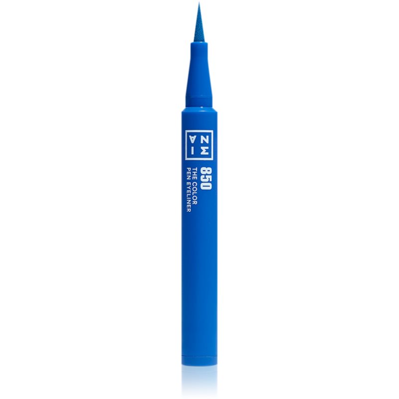 3INA The Color Pen Eyeliner Mini tartós szemfilc árnyalat 850 - Blue 0