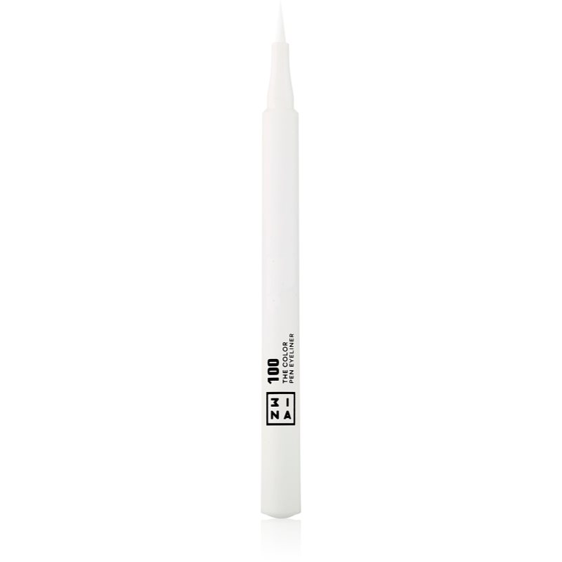 3INA The Color Pen Eyeliner tartós szemfilc árnyalat 100 - White 1 ml-Ár