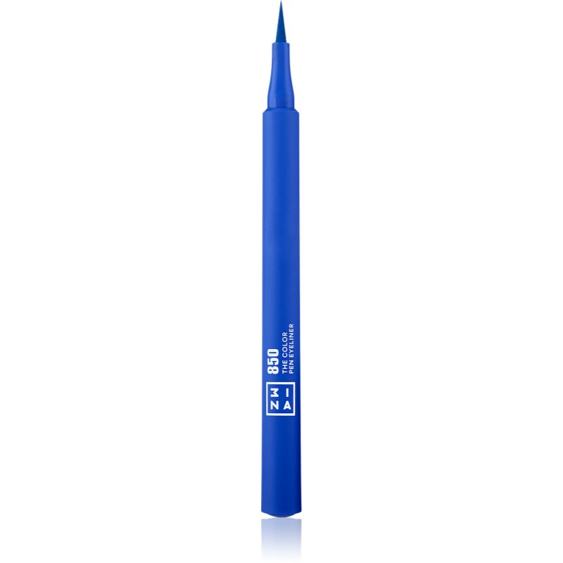 3INA The Color Pen Eyeliner tartós szemfilc árnyalat 850 - Blue 1 ml-Ár
