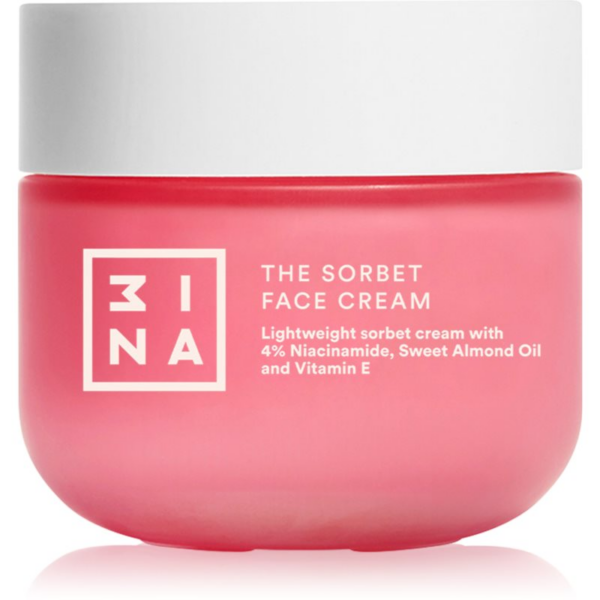 3INA The Sorbet Face Cream könnyű hidratáló krém az arcra 50 ml-Ár