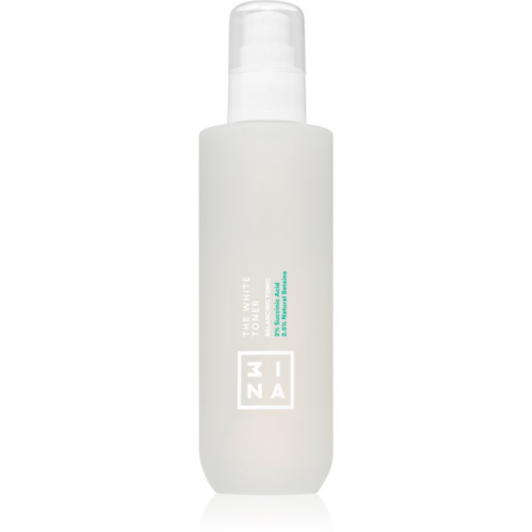 3INA The White Toner frissítő hidratáló tonik az arcbőr megnyugtatására 200 ml-Ár