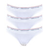 3PACK női #39 bugyi Tommy Hilfiger fehér (UW0UW00043 100)