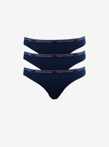 3PACK női #39 bugyi Tommy Hilfiger sötétkék (UW0UW00043 416)