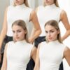 45246 Dewberry 4-Piece Sleeveless Body Set-WHITE
