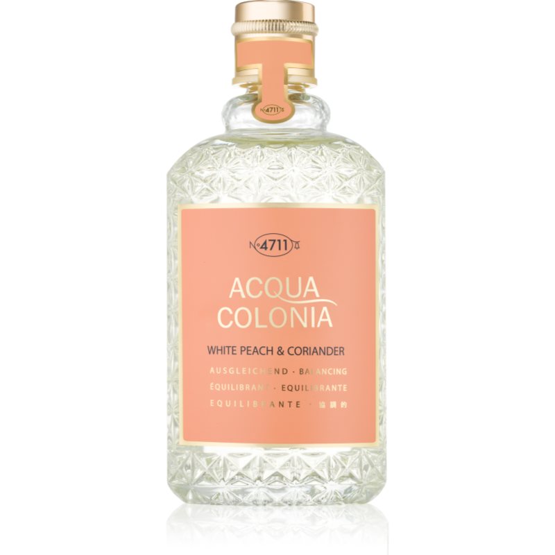 4711 Acqua Colonia White Peach & Coriander Eau de Cologne unisex 170 ml-Eredeti