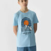 4F Organic Cotton T-Shirt for Boys - Blue