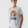 4F Organic Cotton T-Shirt for Boys - White