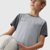 4F Sports Quick Dry T-Shirt for Boys - Grey