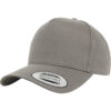 5-Panel Curved Classic Snapback Grey