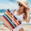 59969 Dewberry Women Beach Bag-MULTICOLOR